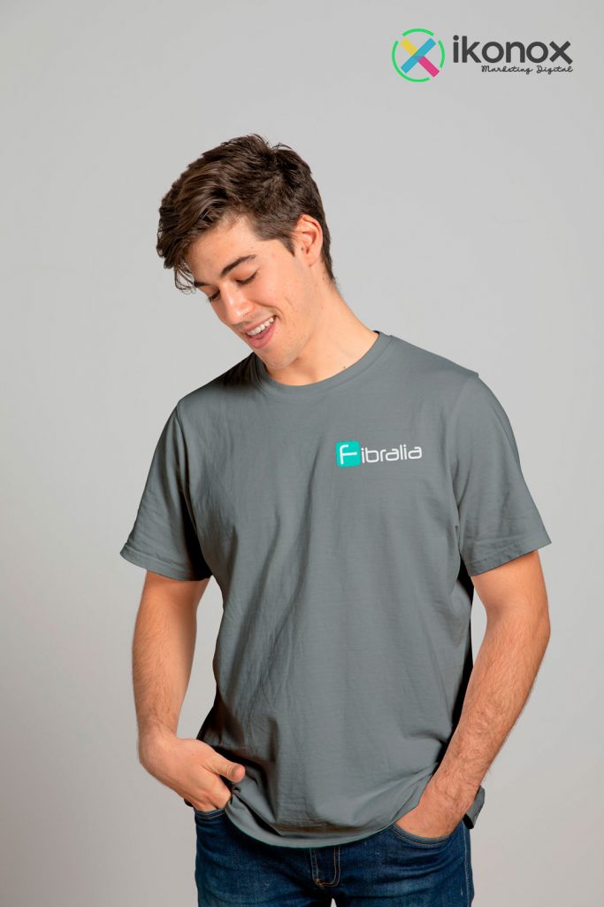 Ikonox-Marketing-digital-Camiseta-FIBRALIA-Gris