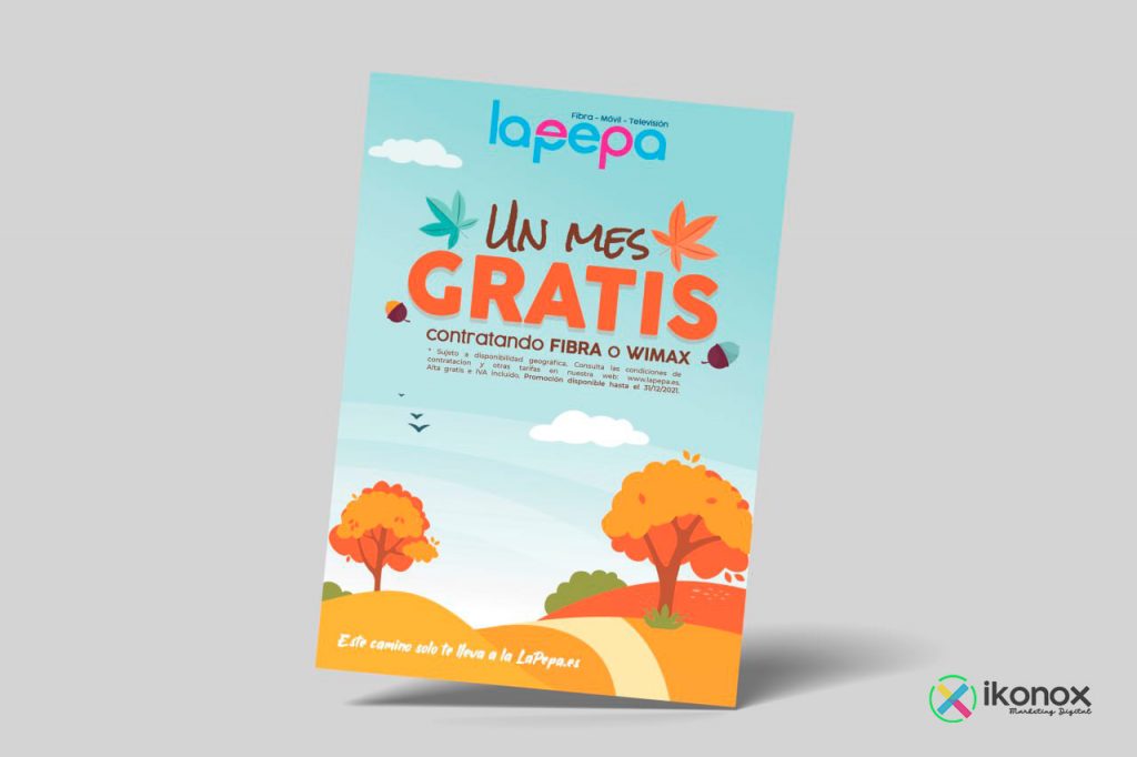 Flyer realizado por Ikonox Marketing Digital