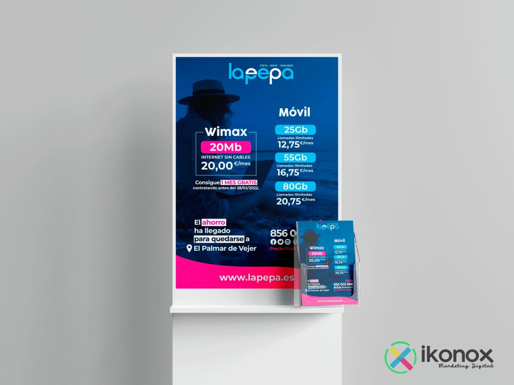 Flyer realizado por Ikonox Marketing Digital