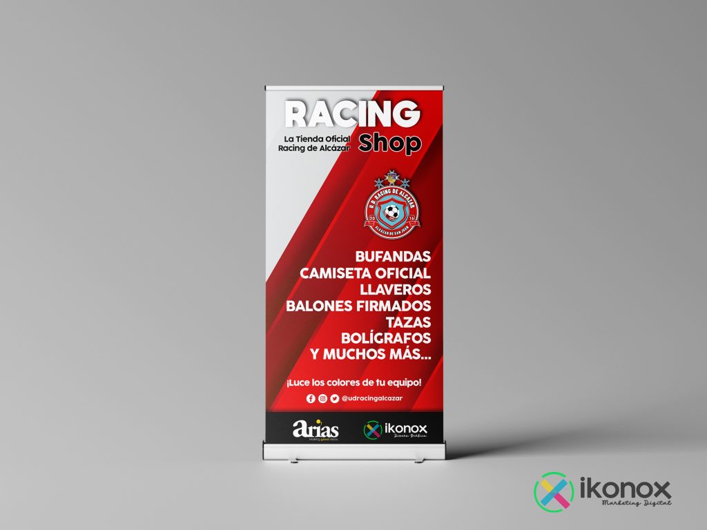 Roll Up realizado por Ikonox Marketing Digital