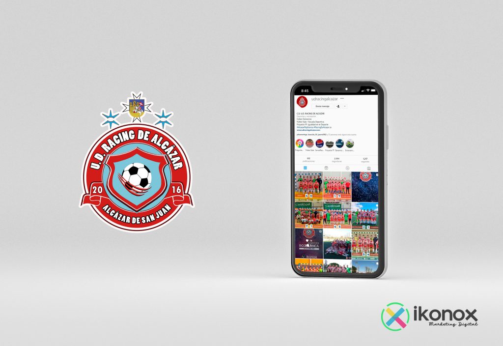 Gestión de redes sociales llevada a cabo por Ikonox Marketing Digital